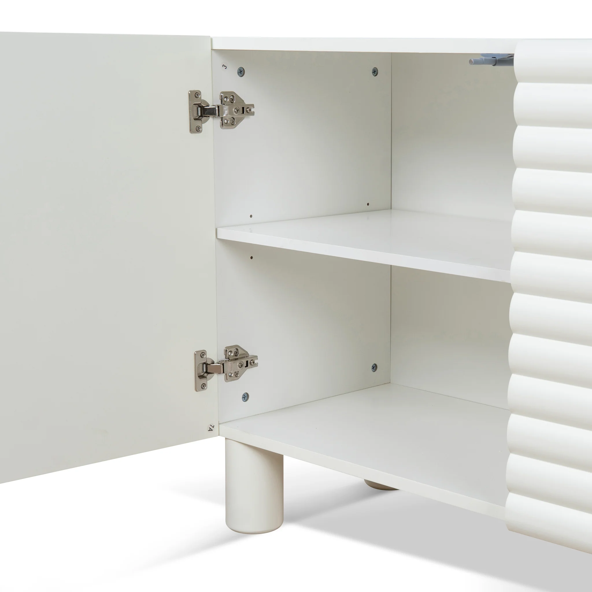 Vasuda 1.2m Sideboard Unit - White - Image 8