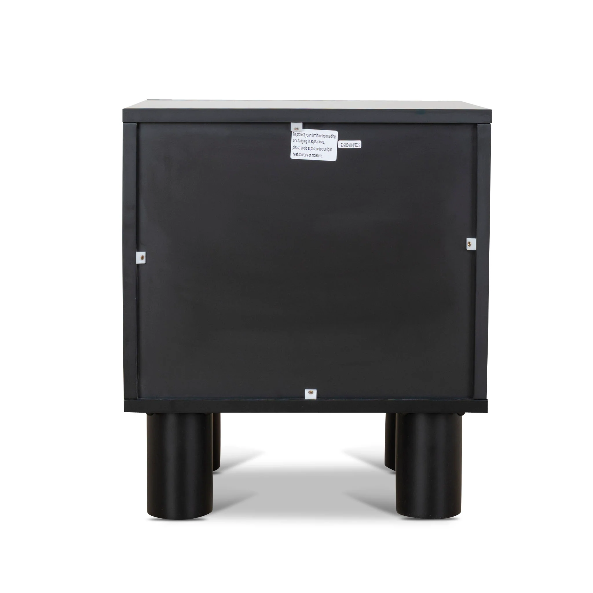 Vasuda 48cm Bedside Table - Matte Black - Image 6