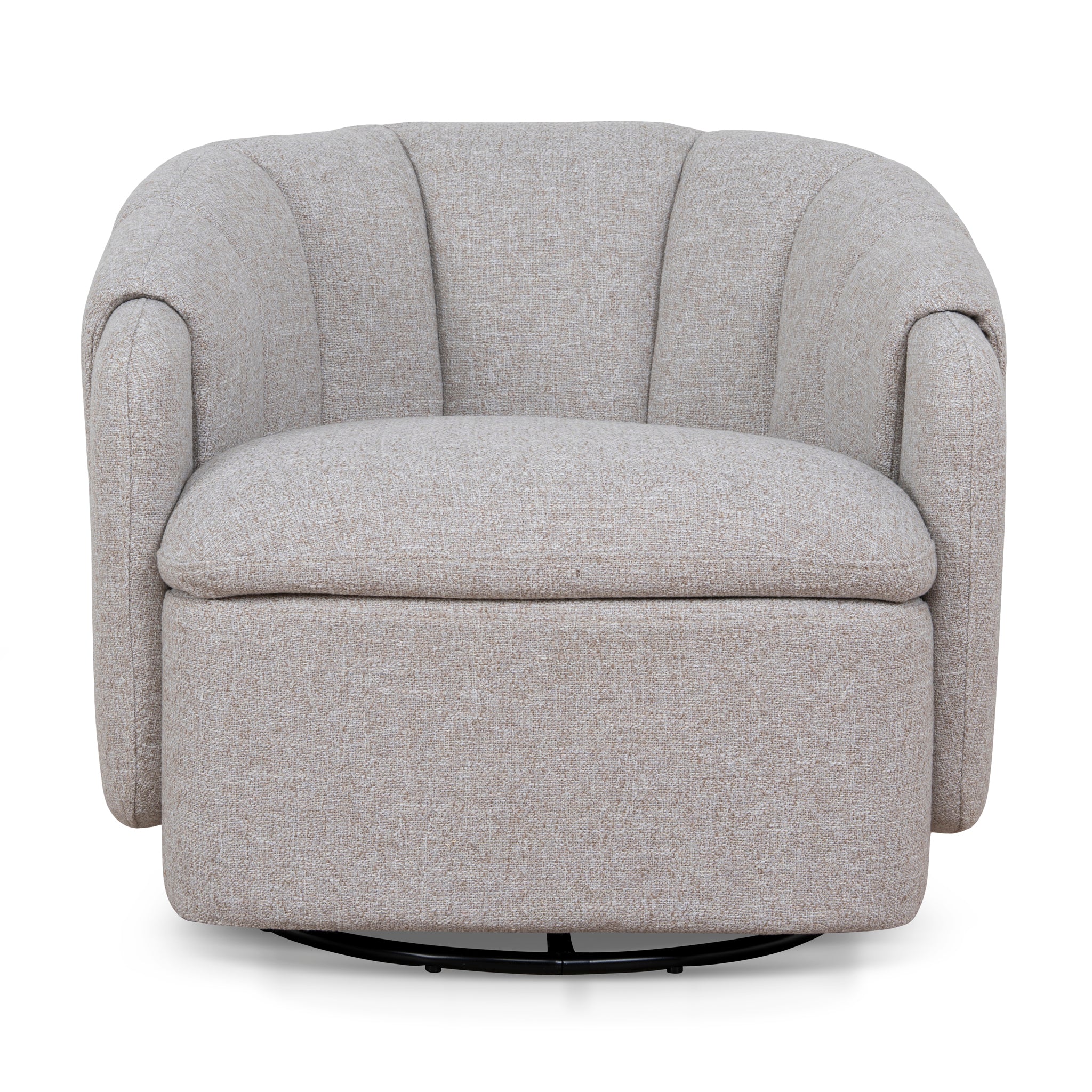 Velina Armchair - Warm Taupe - Image 2