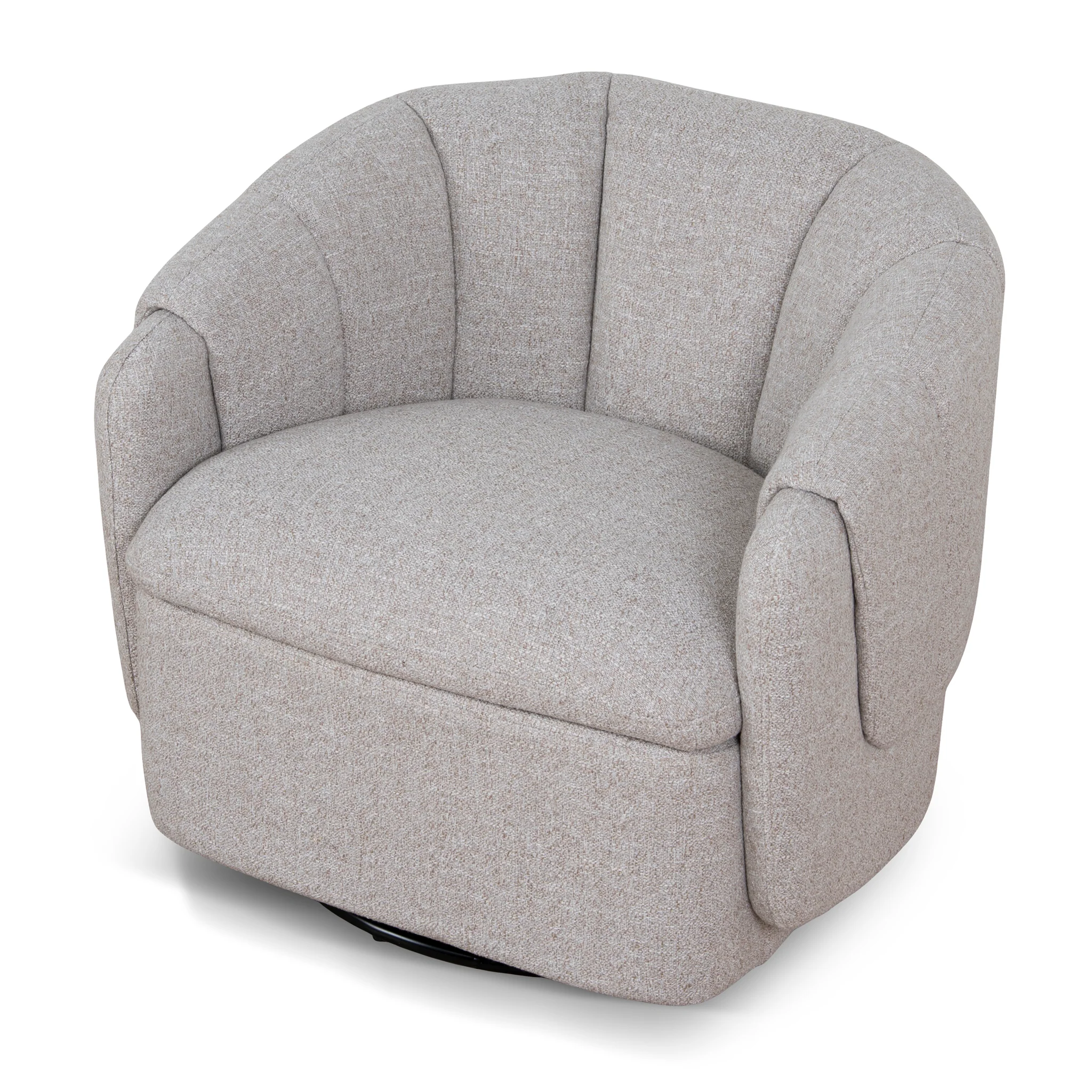 Velina Armchair - Warm Taupe - Image 6