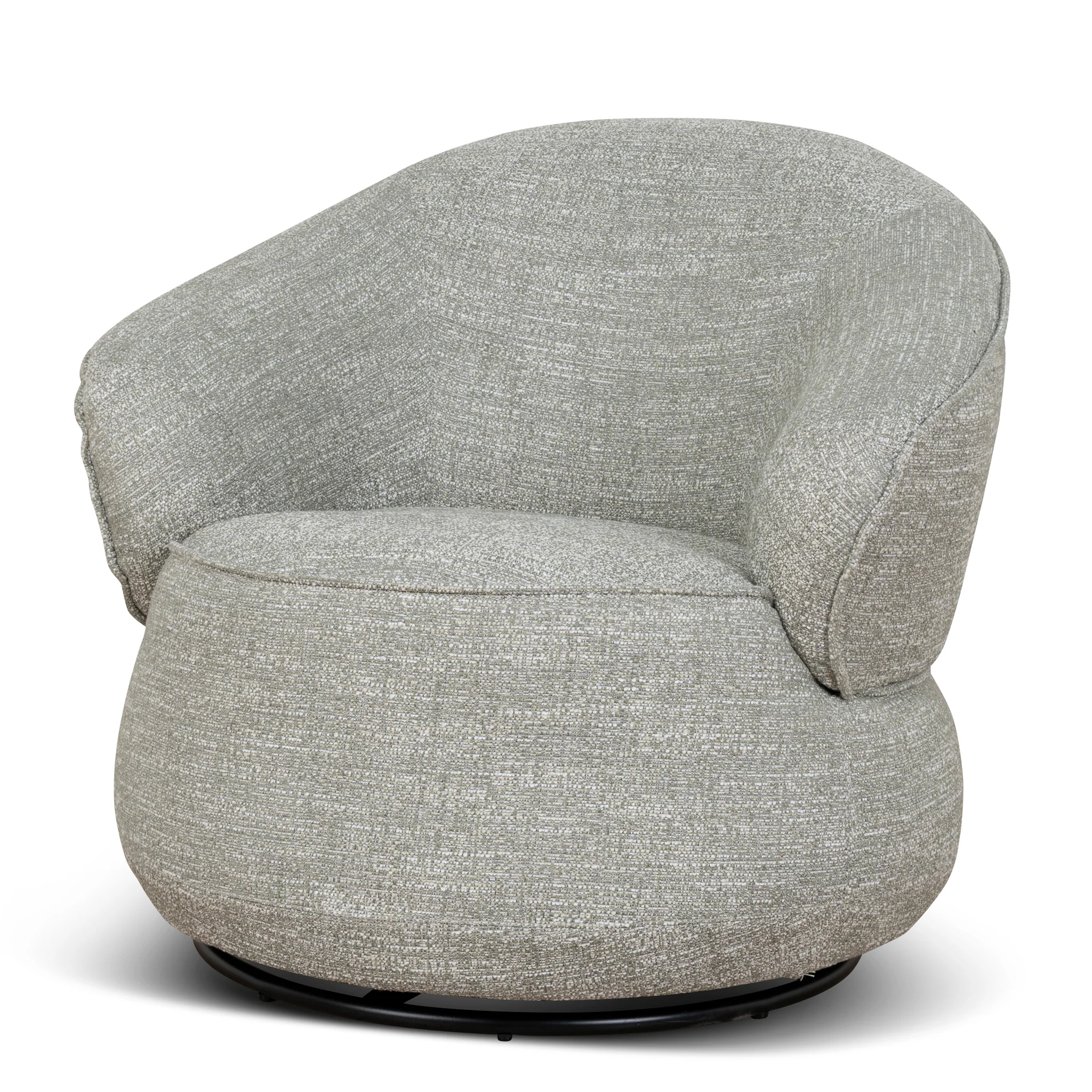 Velora Swivel Armchair - Mint Green