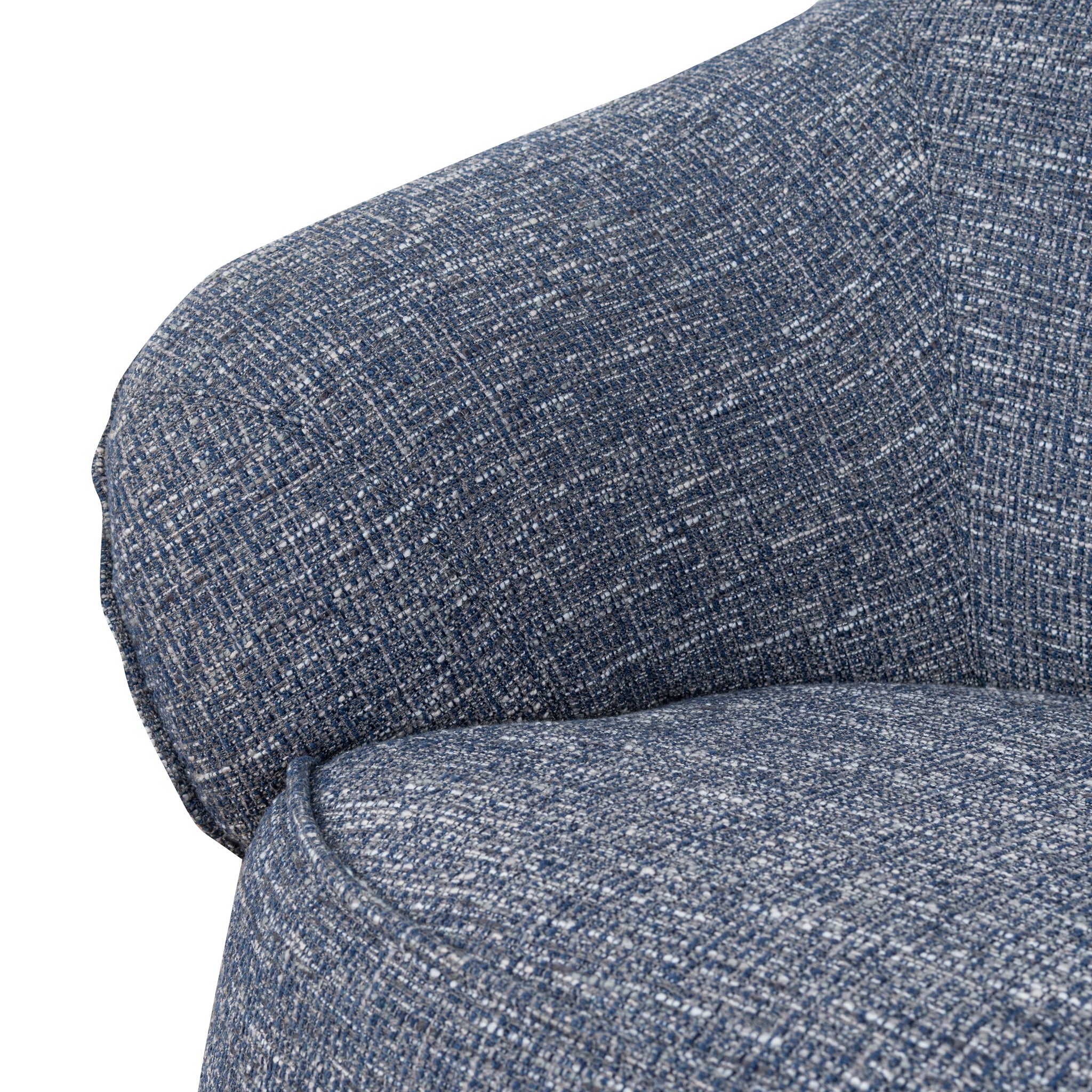 Velora Swivel Armchair - Prussian Blue - Image 8