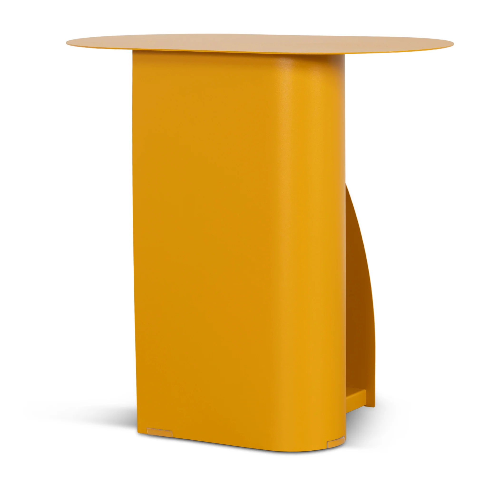 Vetra 50cm Side Table - Sandy Mustard - Image 4