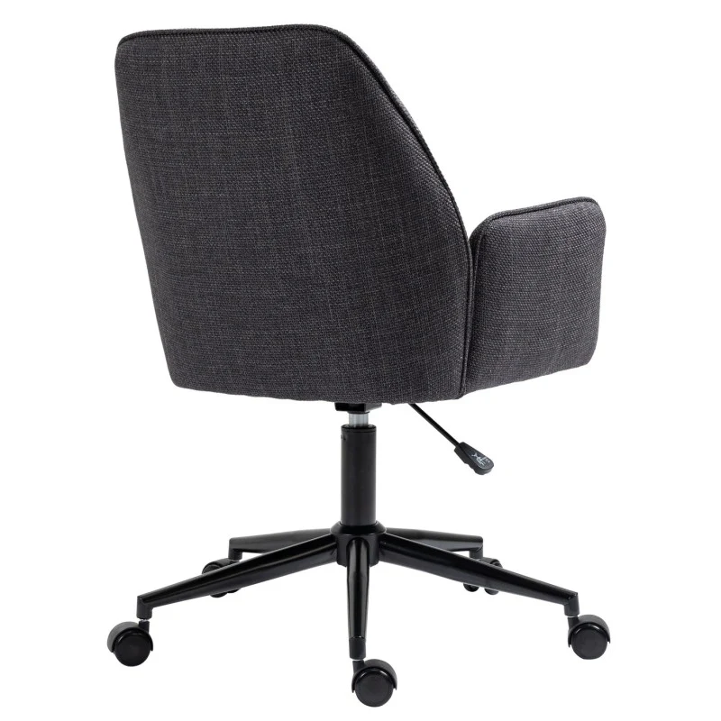 Vini Fabric Office Chair - Grey - Image 4