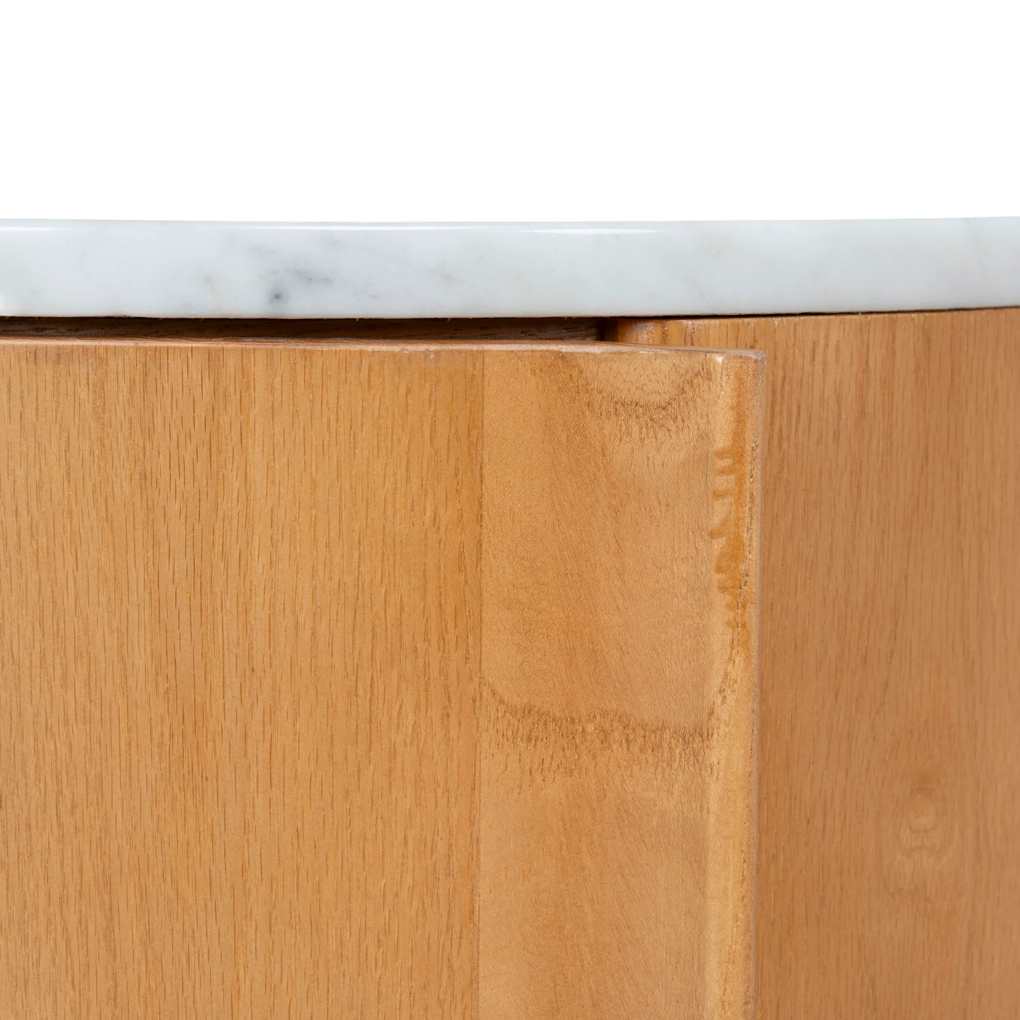 Vionne Round Bedside Table - Natural - Image 7