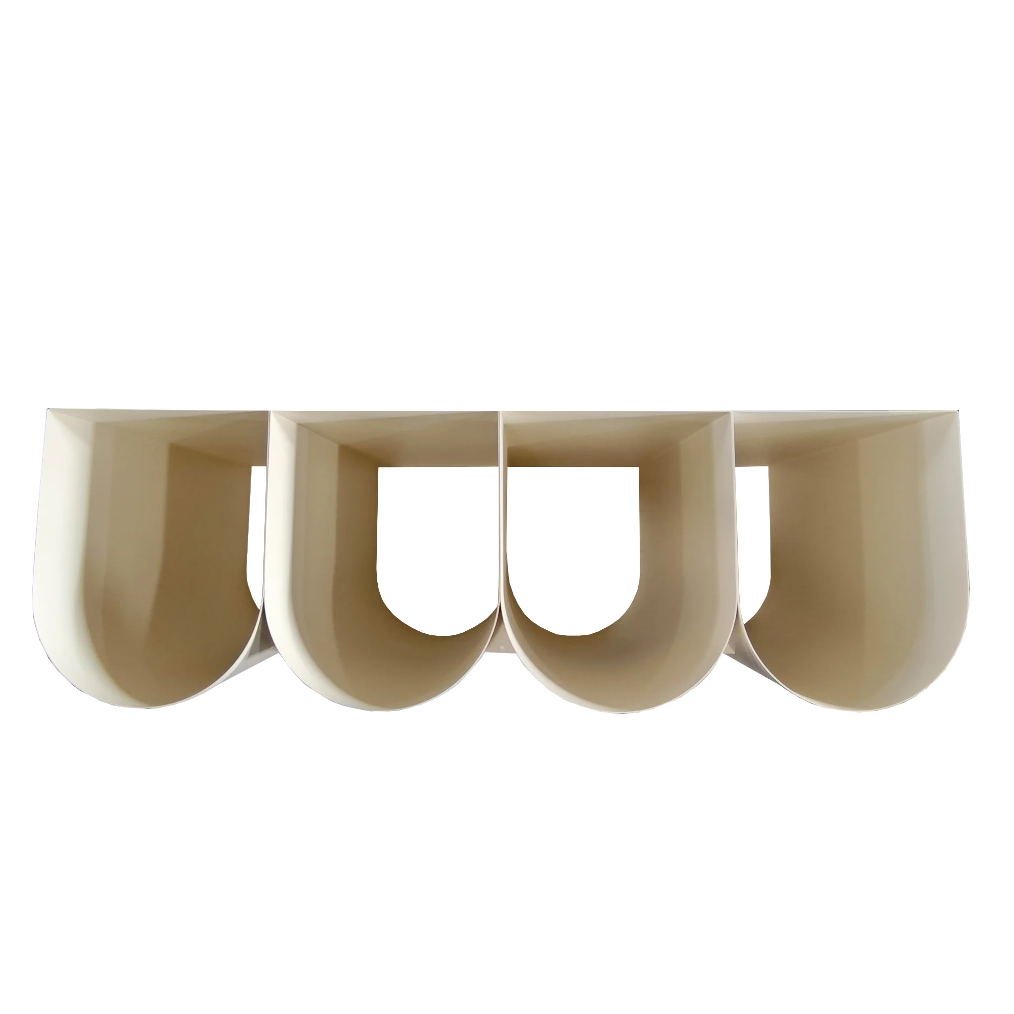 Vionta 1.1cm Coffee Table - Ivory White - Image 5
