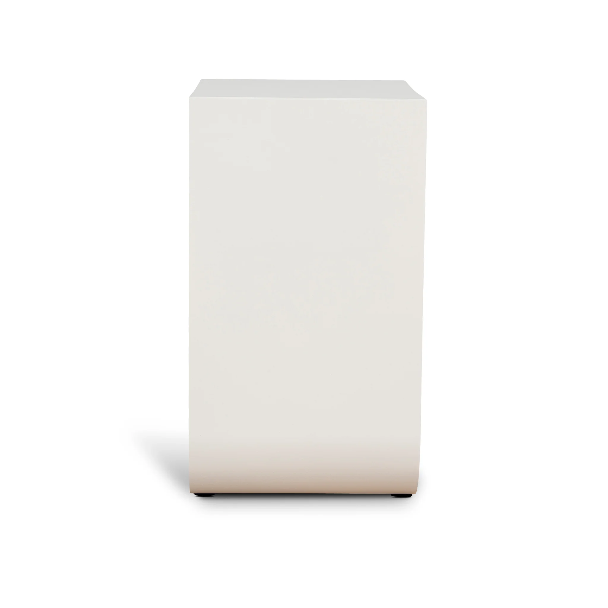 Vionta 35.5cm Side Table - Ivory White - Image 3