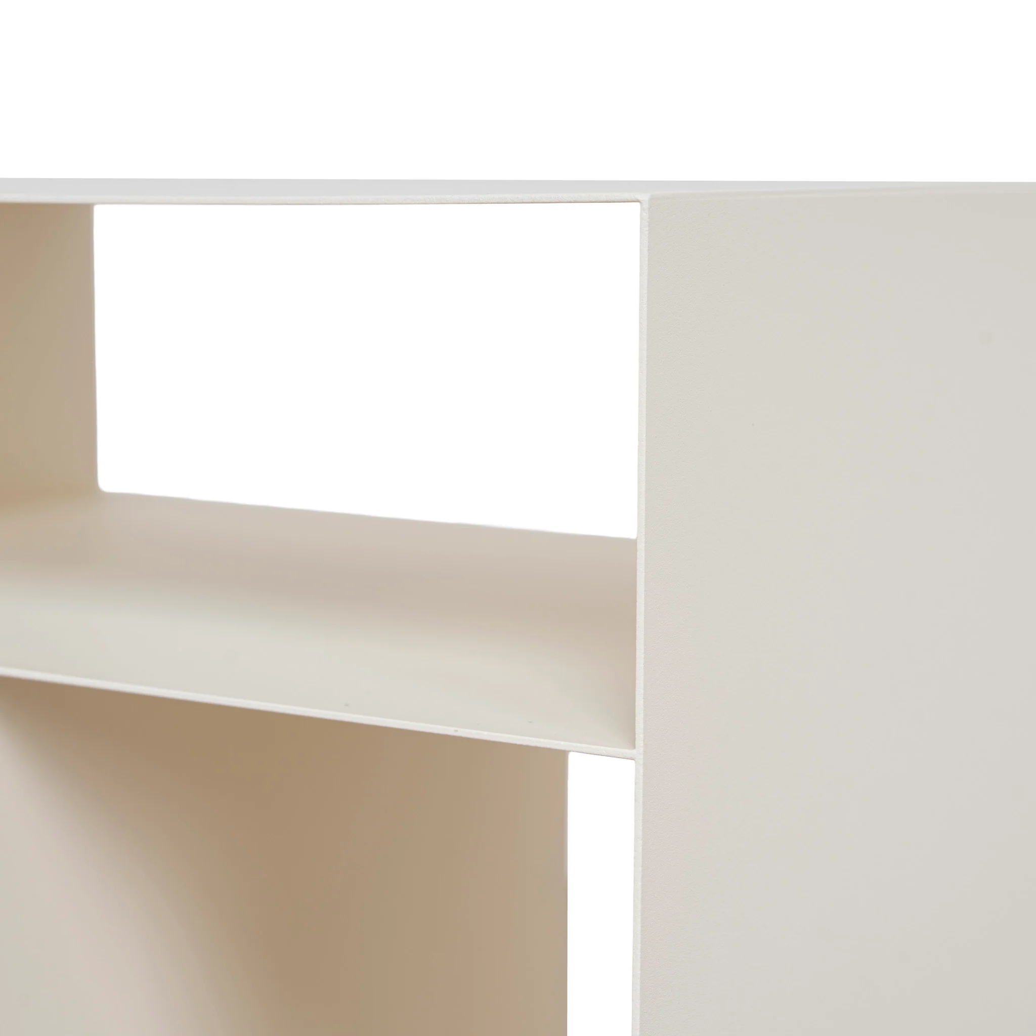 Vionta 35.5cm Side Table - Ivory White - Image 5