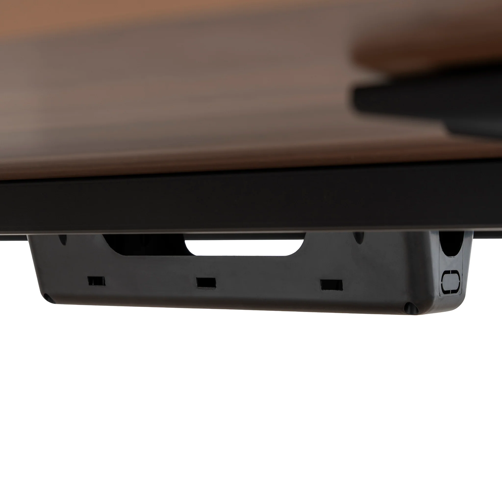 Vogue 3.6m Boardroom Meeting Table - Walnut Top With Black Legs - Image 13