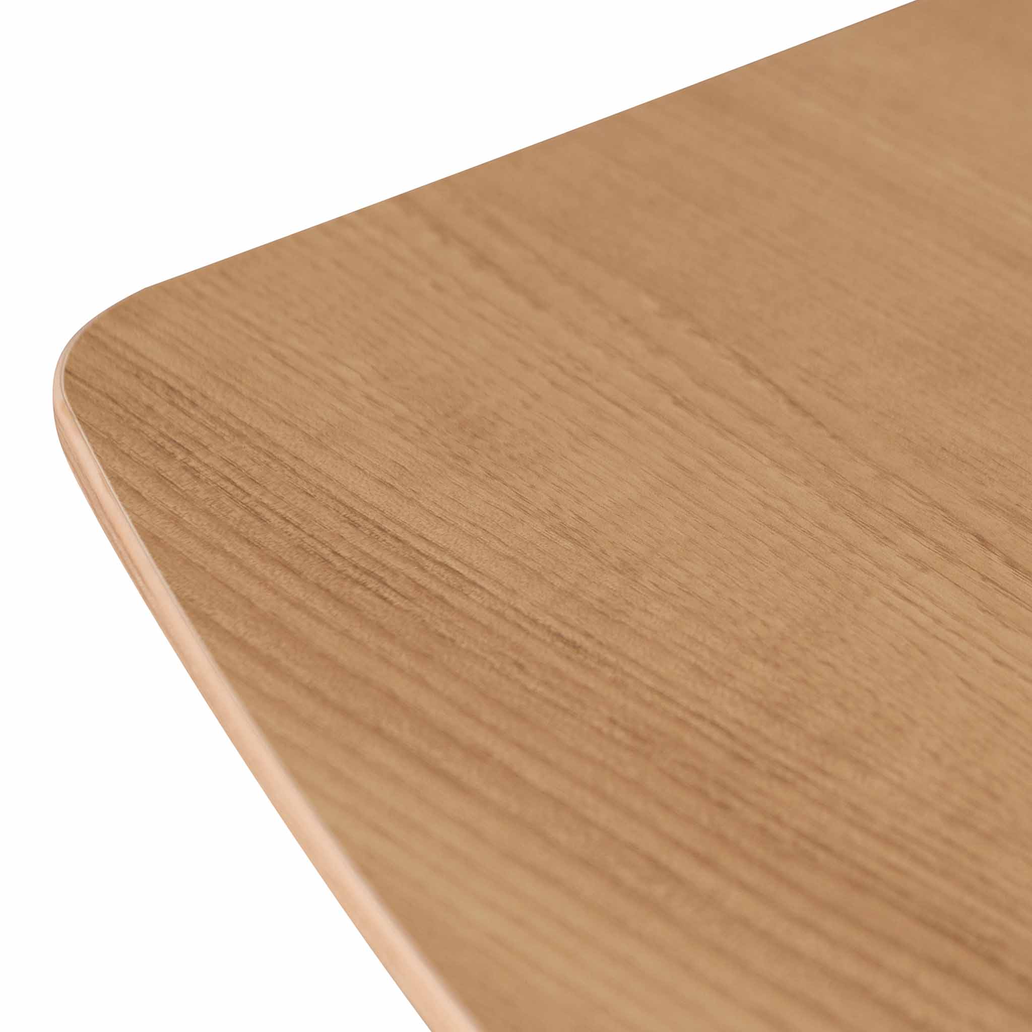 Vogue 3.6m Boardroom Meeting Table - Natural Top With Black Legs - Image 6