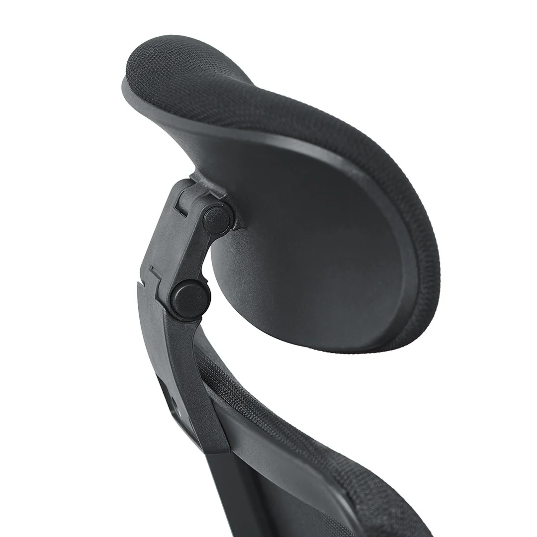 Walther Mesh Office Chair - Full Black - Image 9