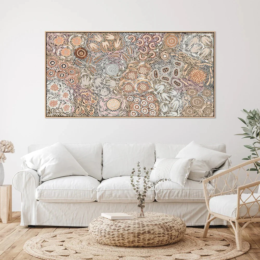 My Great Great Grandmothers Land, Style A, Mocha Colour, By Azeza Possum - Image 7