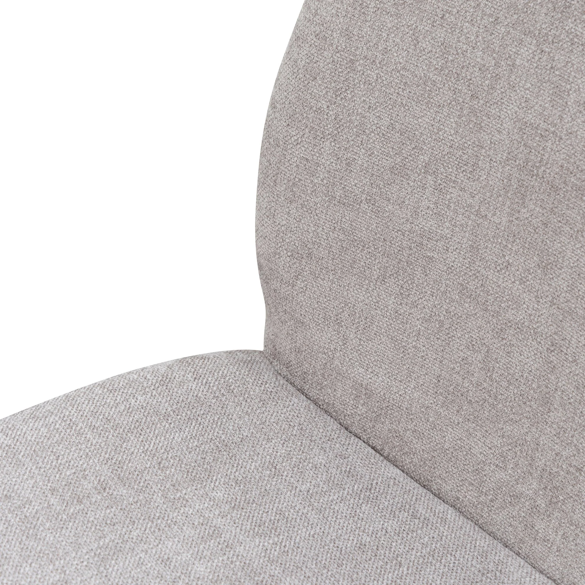 Willis Fabric Dining Chair - Oyster Beige - Image 7