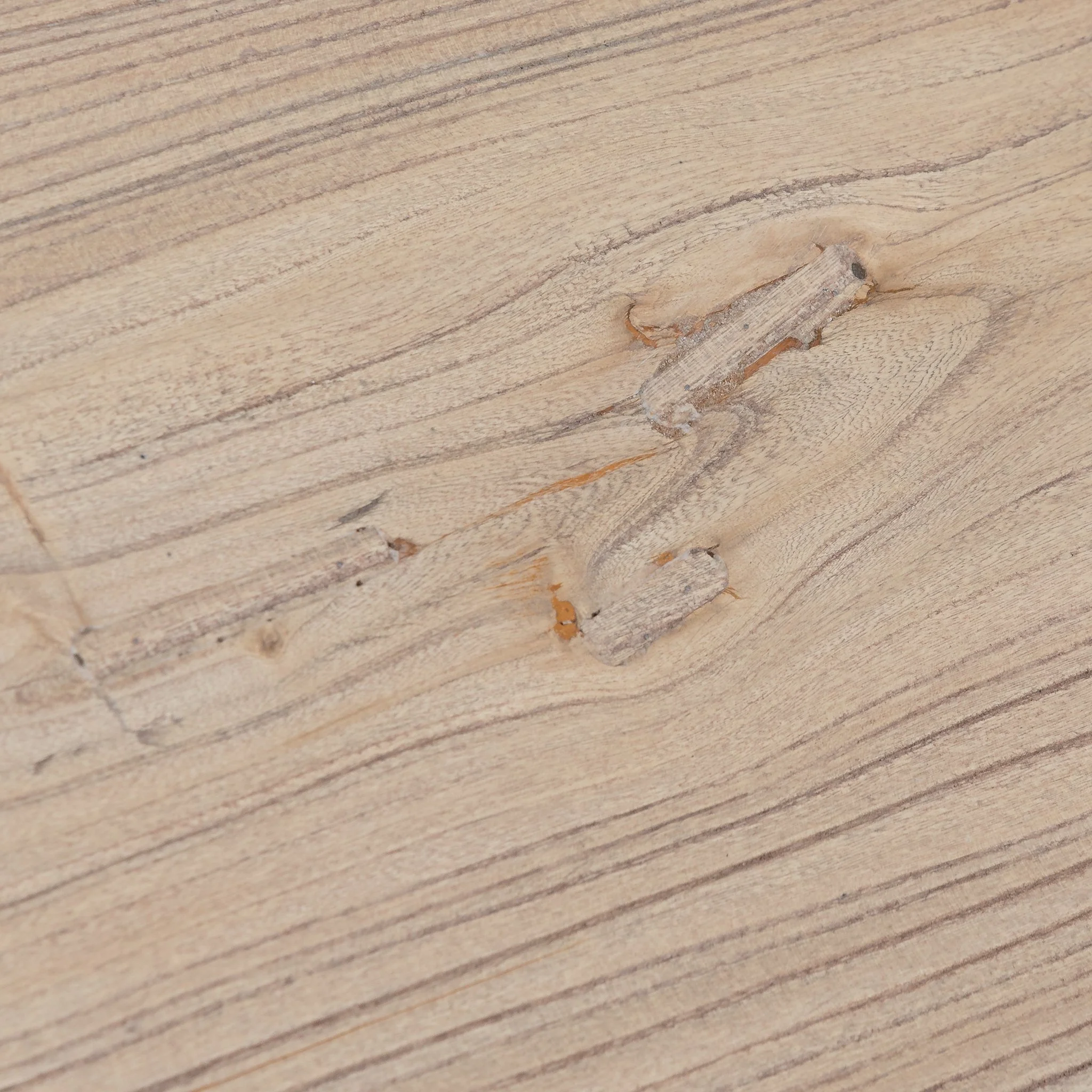 Winston 2m Reclaimed Elm Wood Dining Table - Rustic Natural - Image 9