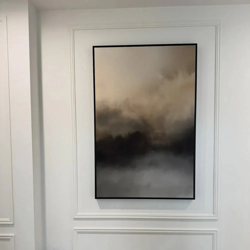 Brown Blurred Mountains, By Karine Tonial Grimm - Image 6