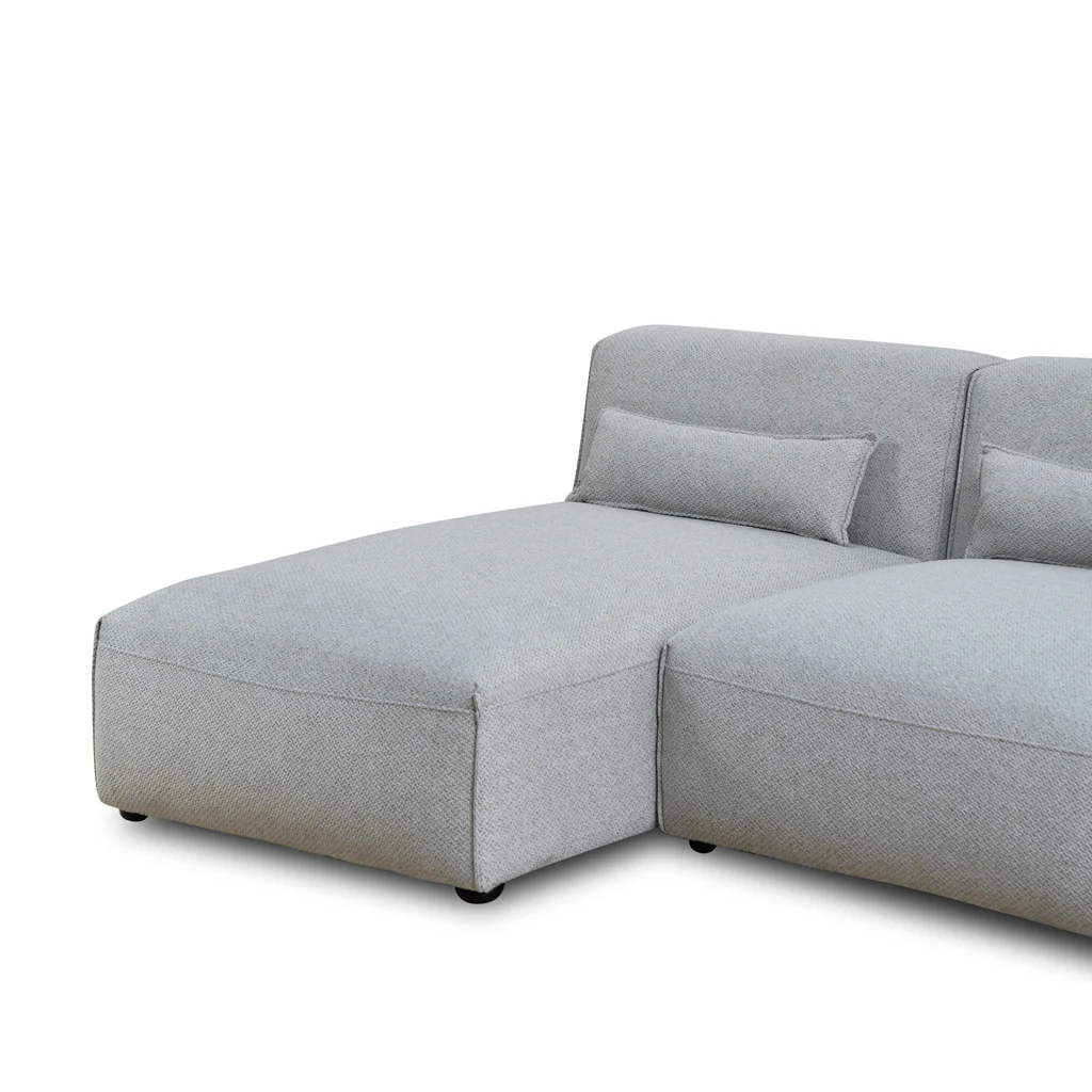 Yachin Left Chaise Sofa - Sterling Sand - Image 6