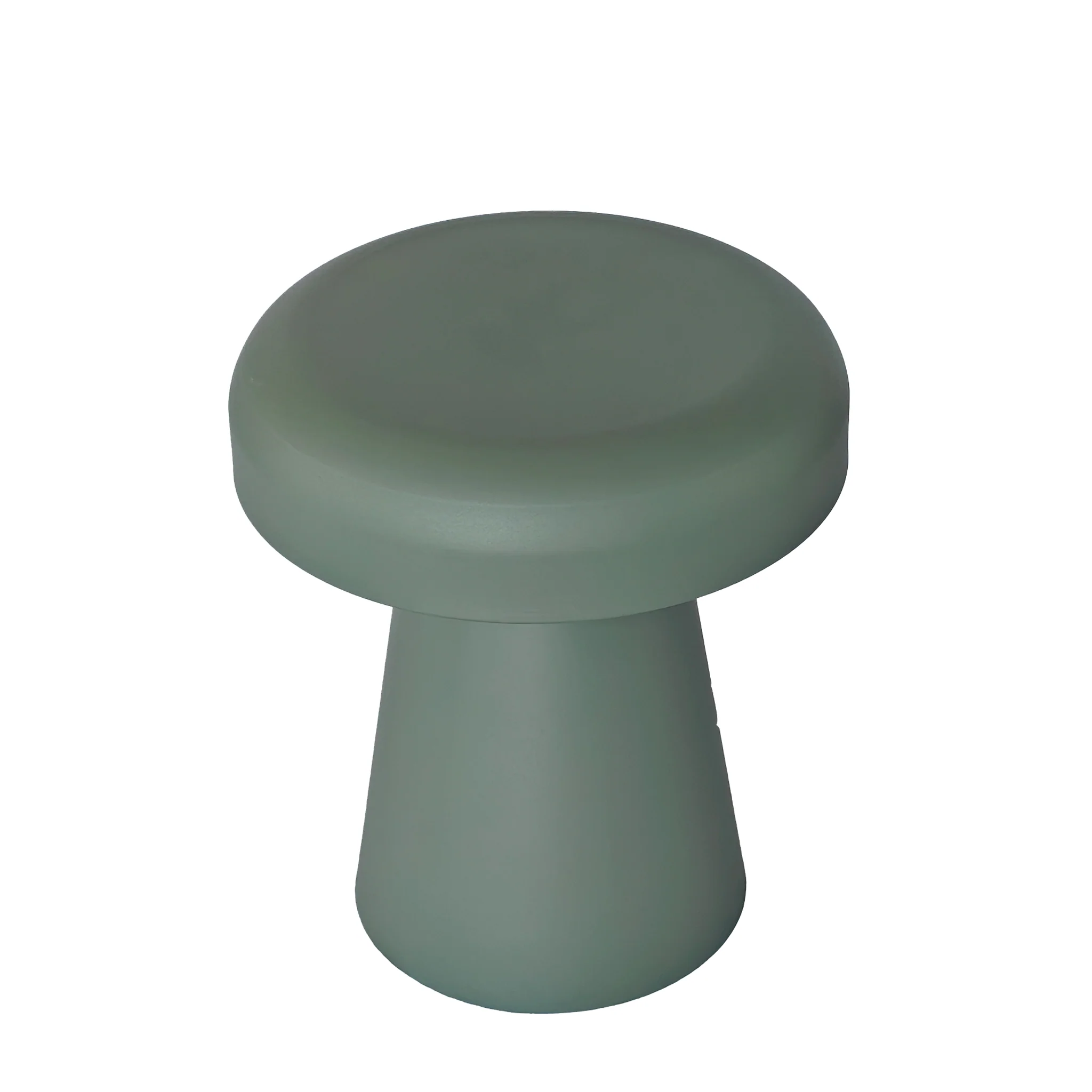 Zavro 40cm Round Side Table - Sage Green - Image 2