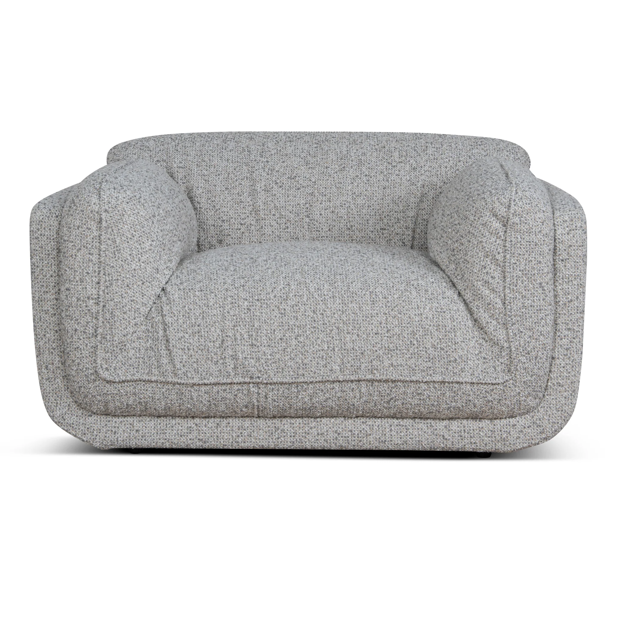 Zephyr Armchair - Noah Silver Lining - Image 4