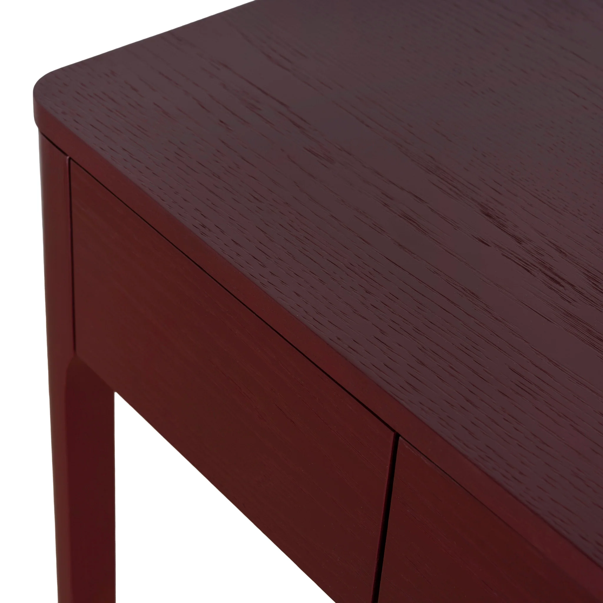 Zevra 1.2m Home Office Desk - Burgundy Red - Image 11