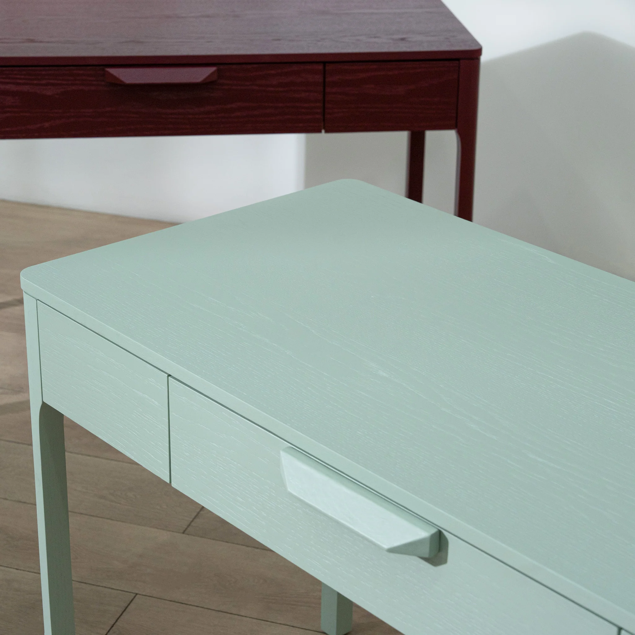 Zevra 1.2m Home Office Desk - Olive Sage Green - Image 2