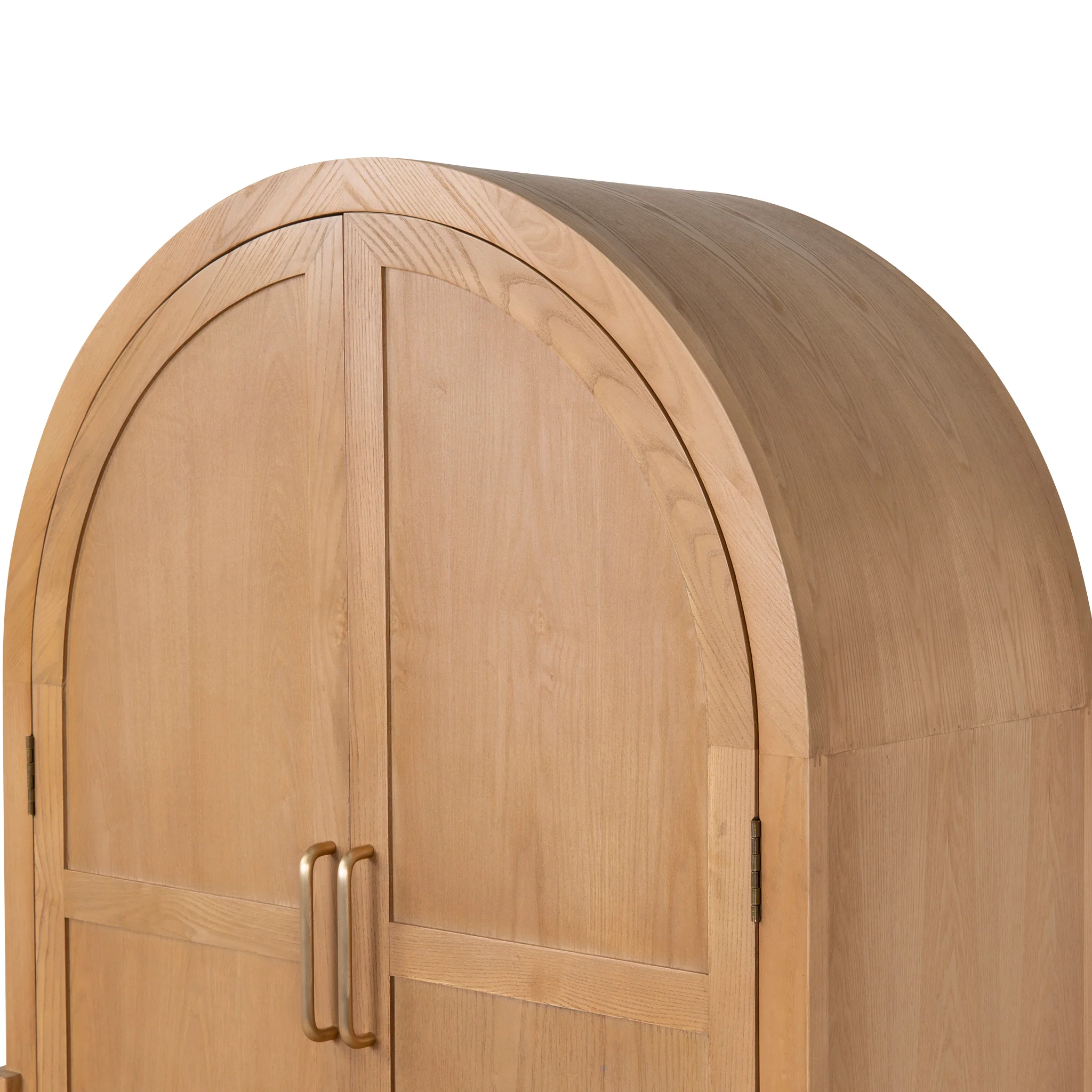 Zia 1.83m (H) Ash Curve Cabinet - Natural - Image 8