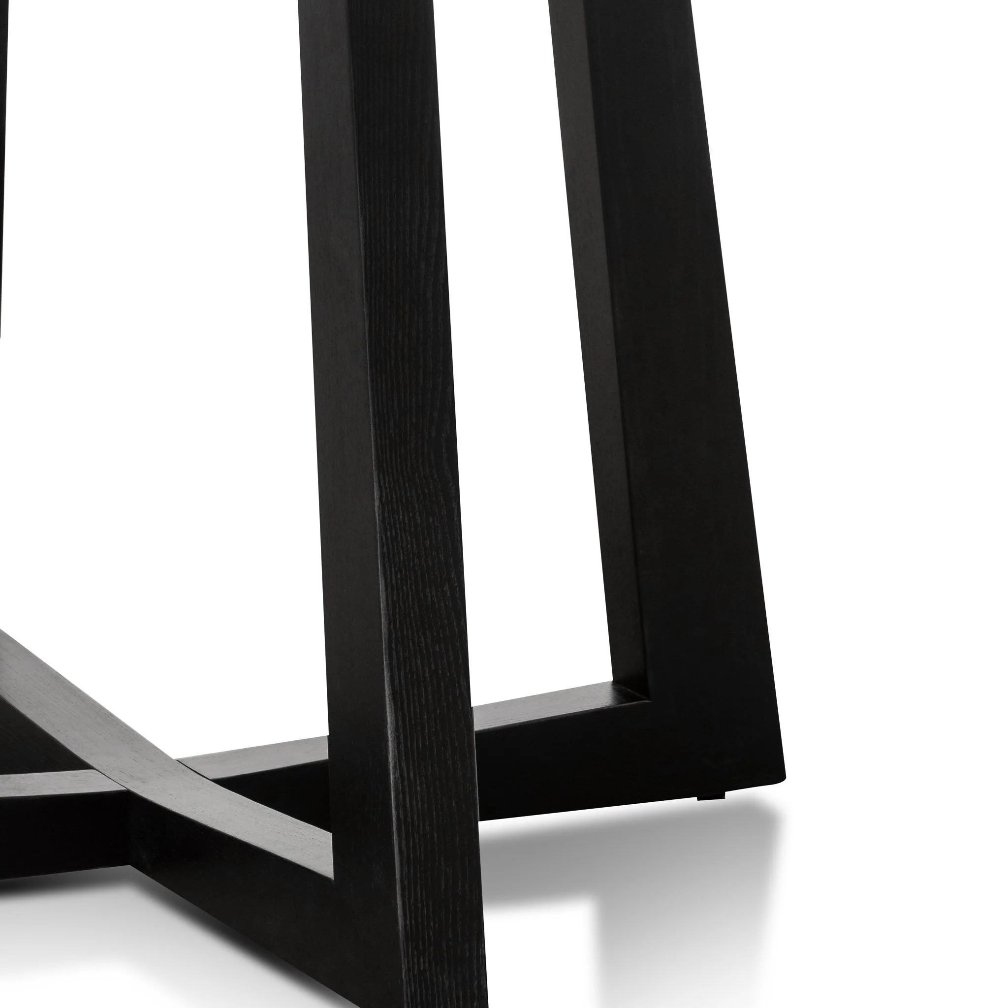 Zodiac 1.5m Round Marble Dining Table - Black - Image 4