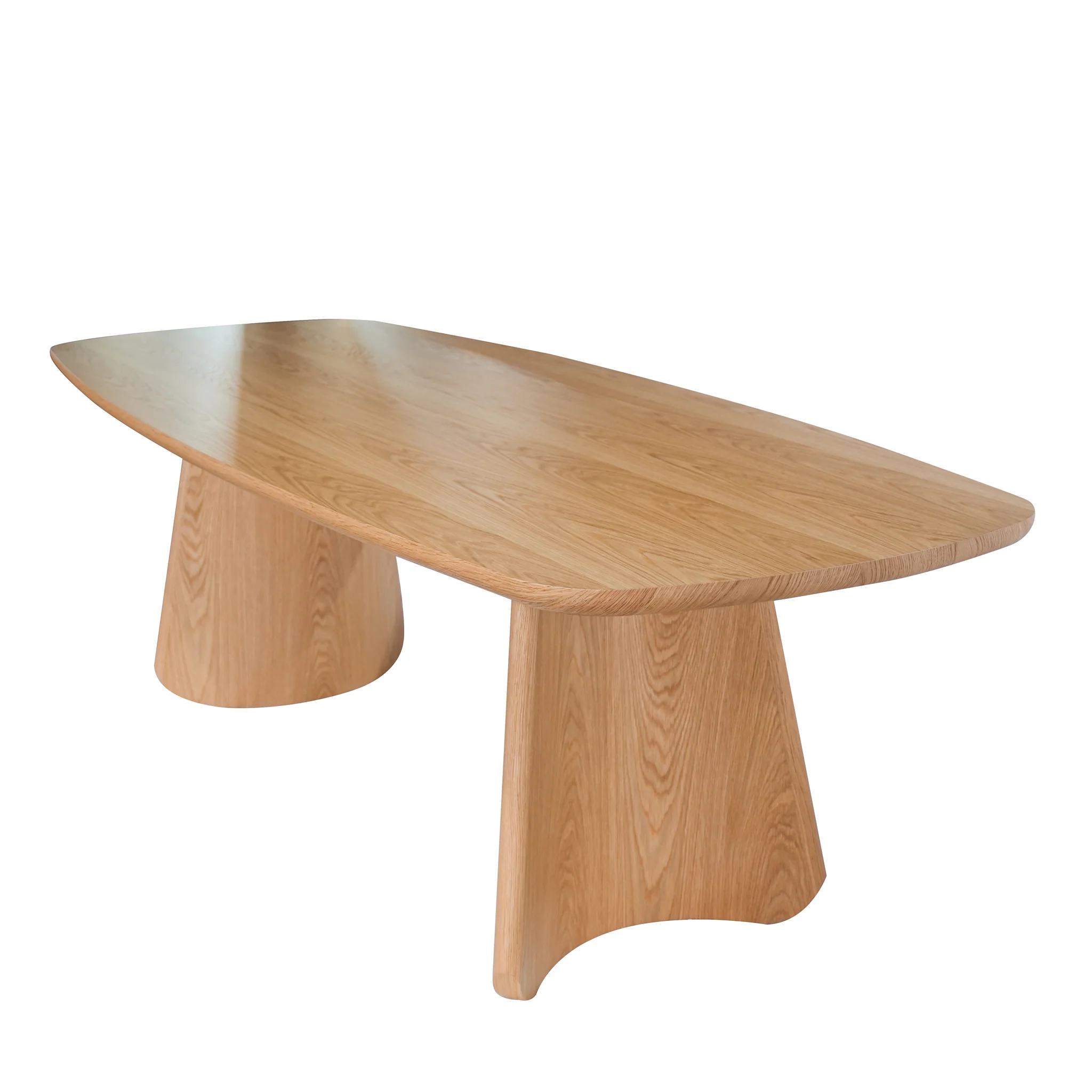 Zuna 2.4m Dining Table - Natural - Image 2